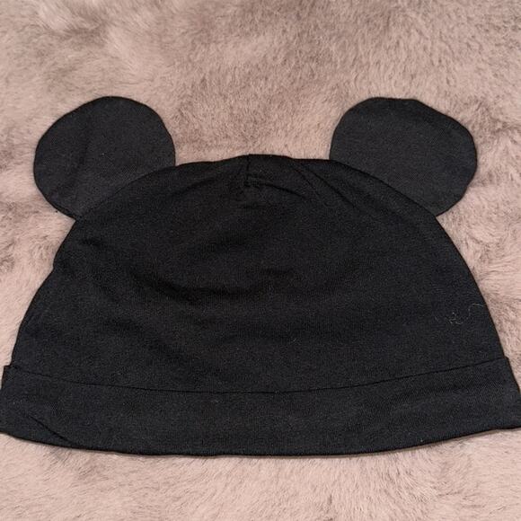 Disney Baby Black Mickey Mouse Cap with 3D Ears 18M - Picture 2 of 3
